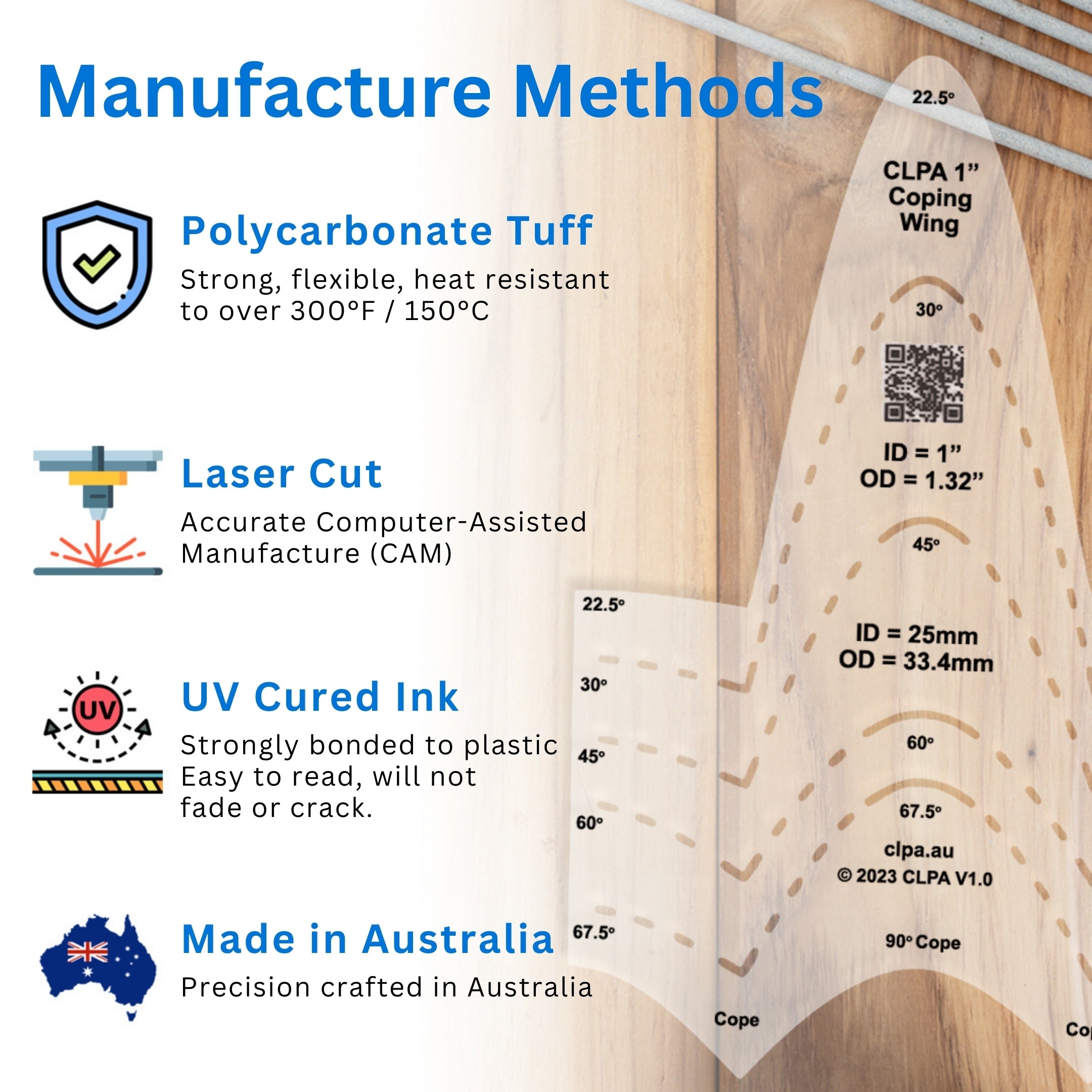 Coping Wing Master - 1''