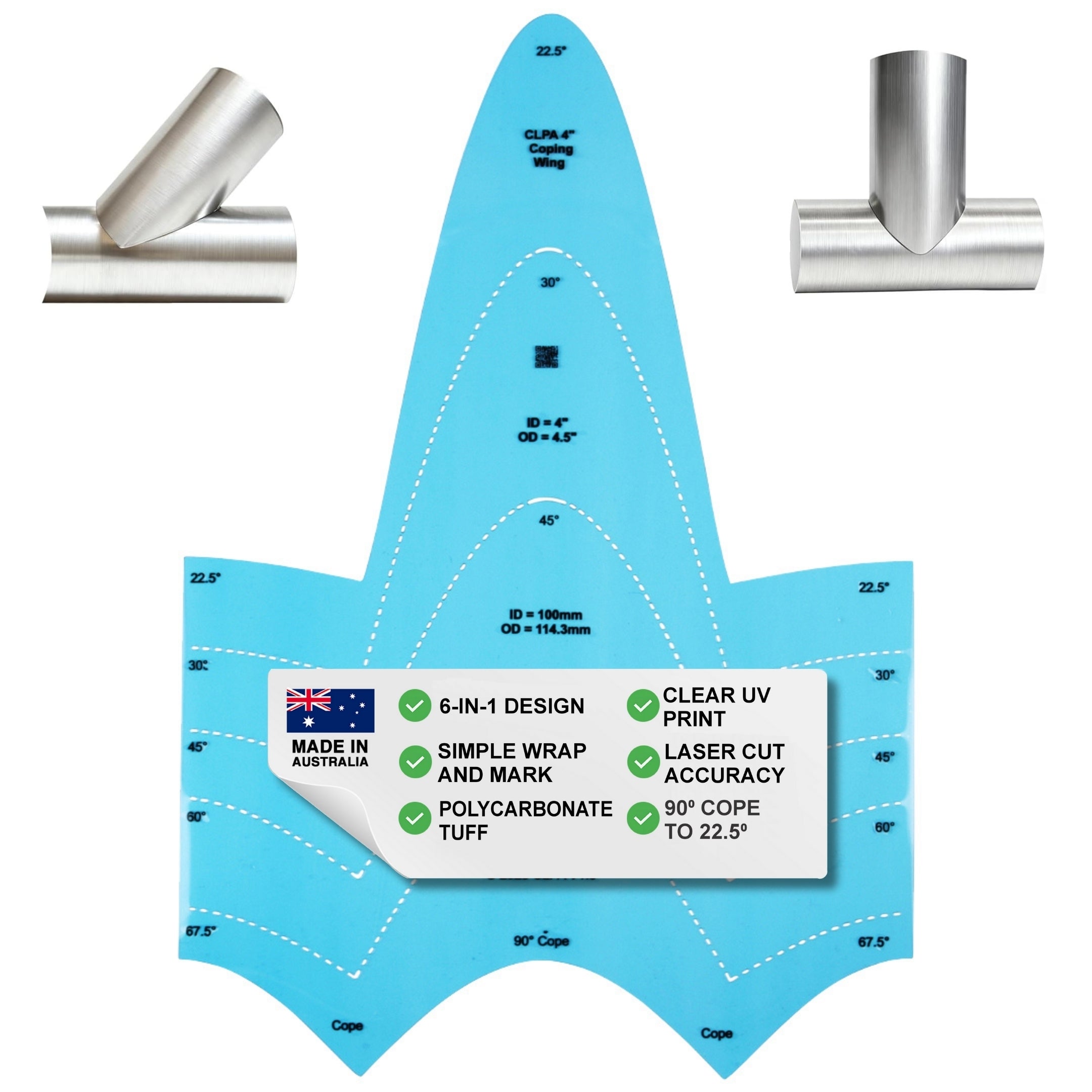 4" ID Coping Wing — primary product image alternative