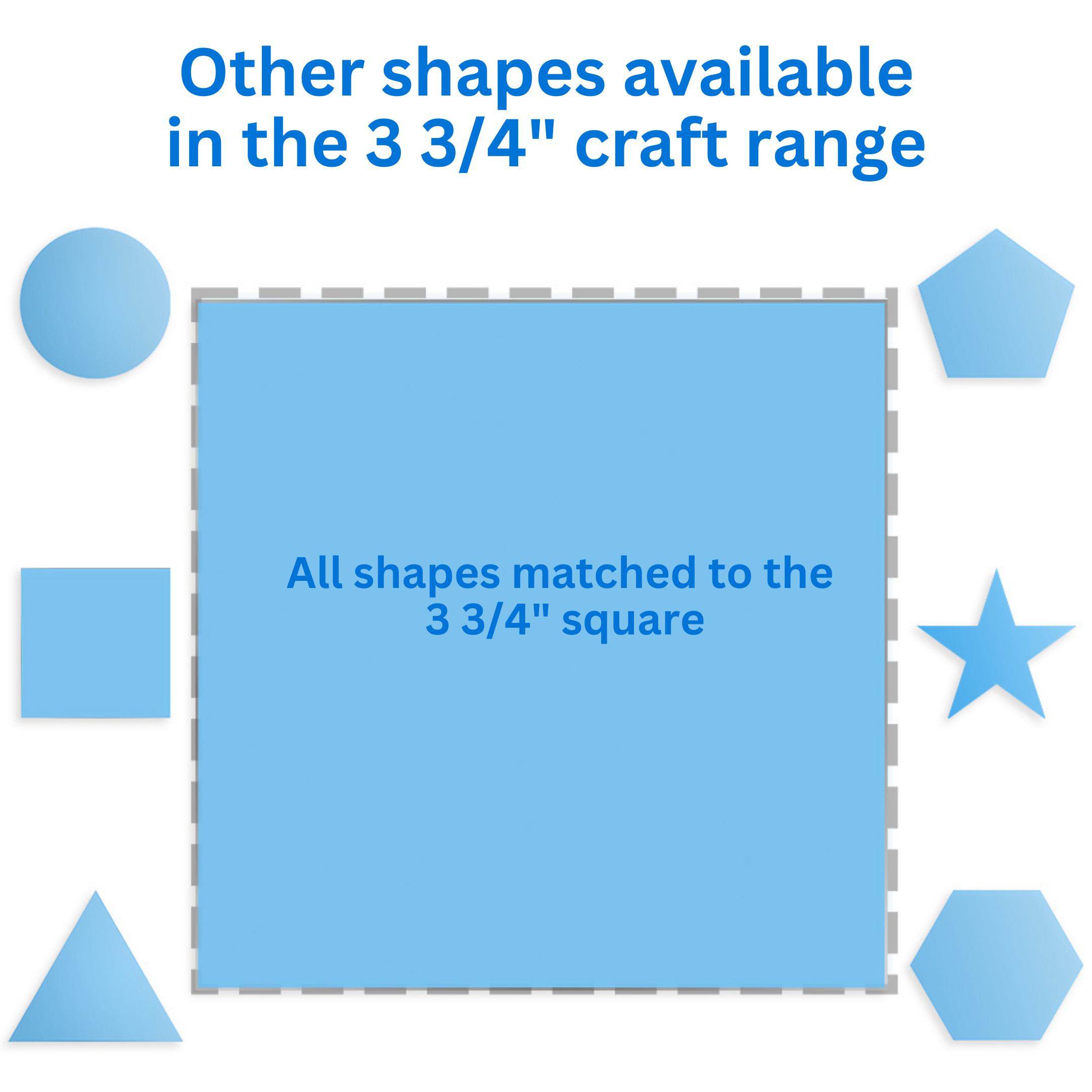 3.75" Clear Craft Squares — 12-Pack PETG Blanks compatibility and use cases
