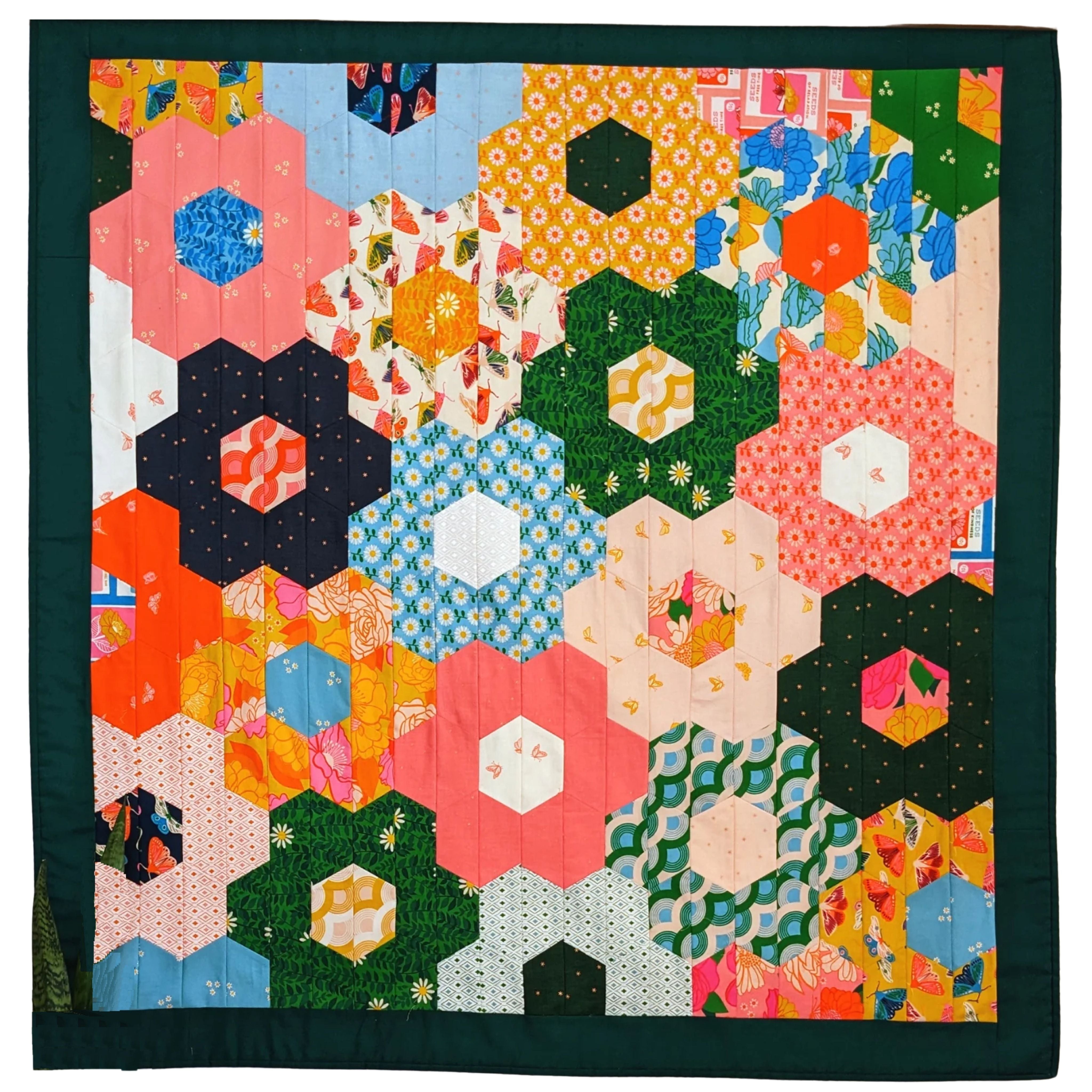 6" Hexagon Quilting Template compatibility and use cases