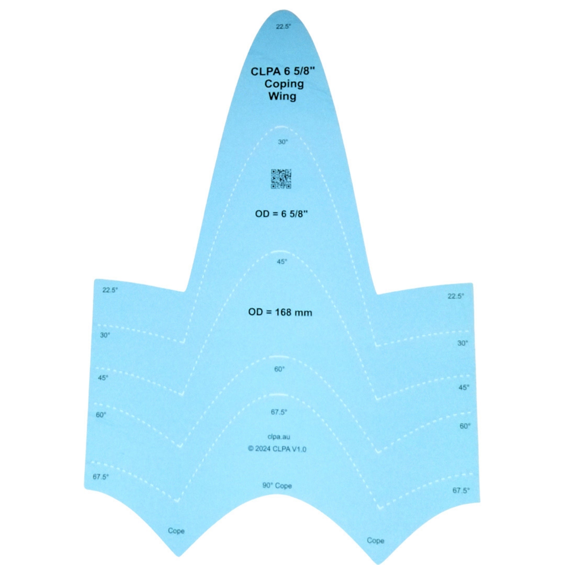 Coping Wing Master -  6 5/8"