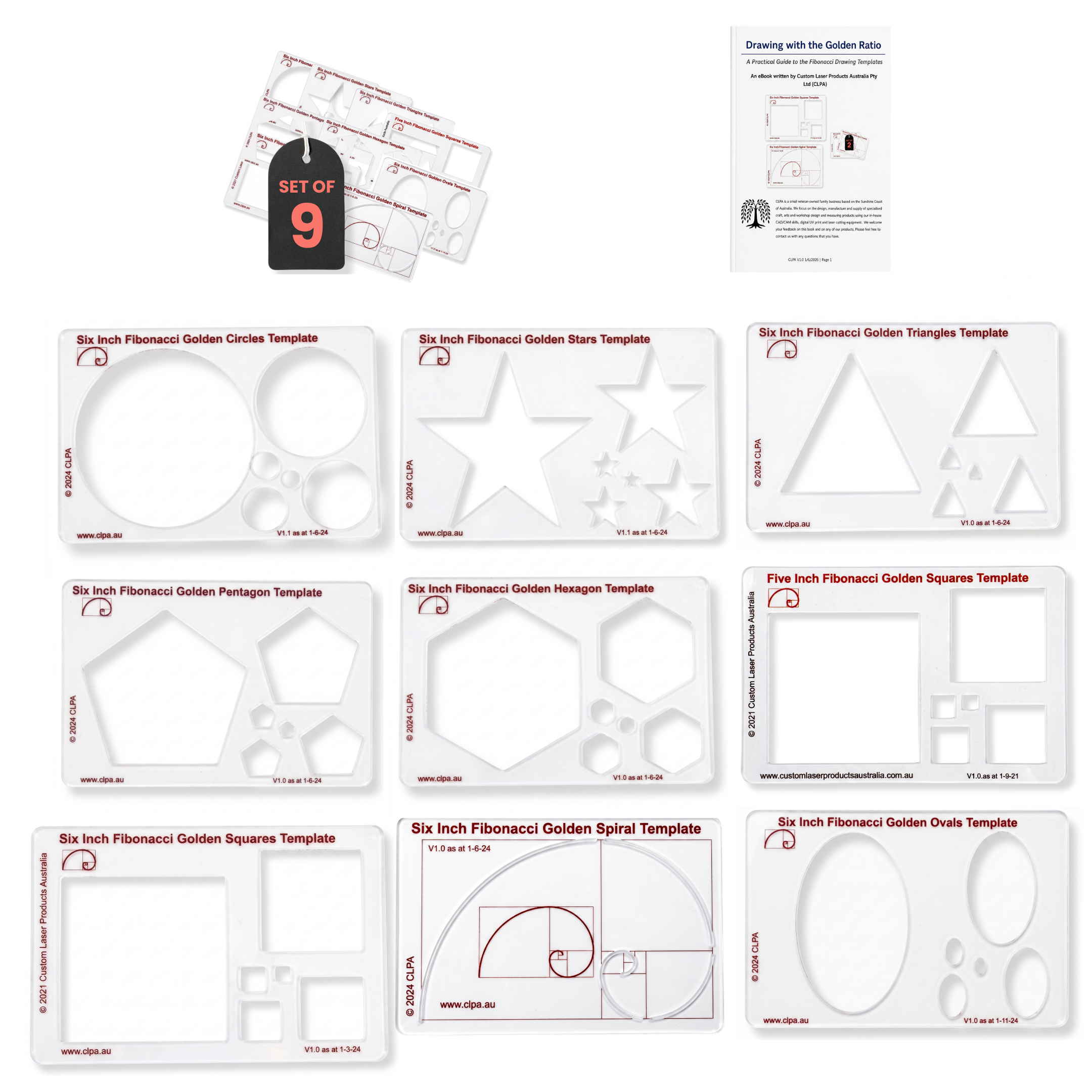 CLPA Fibonacci template main image B0DHC71R2Q