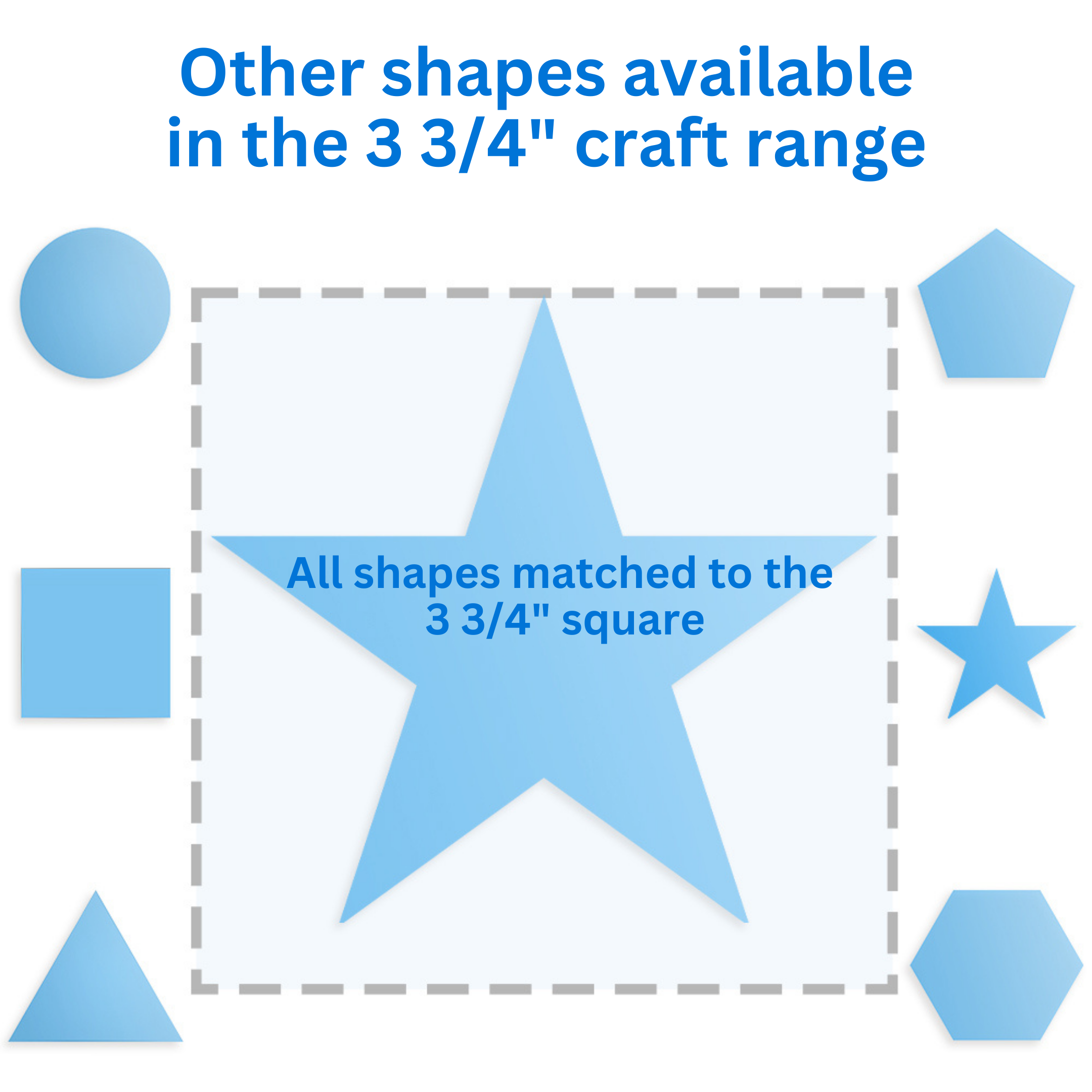 3.75" Clear Craft Stars compatibility and use cases