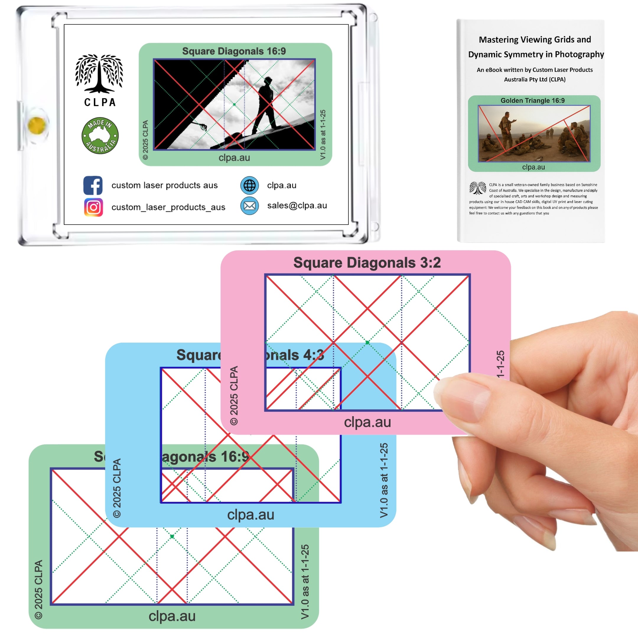 Square Diagonals Viewfinder — primary product image