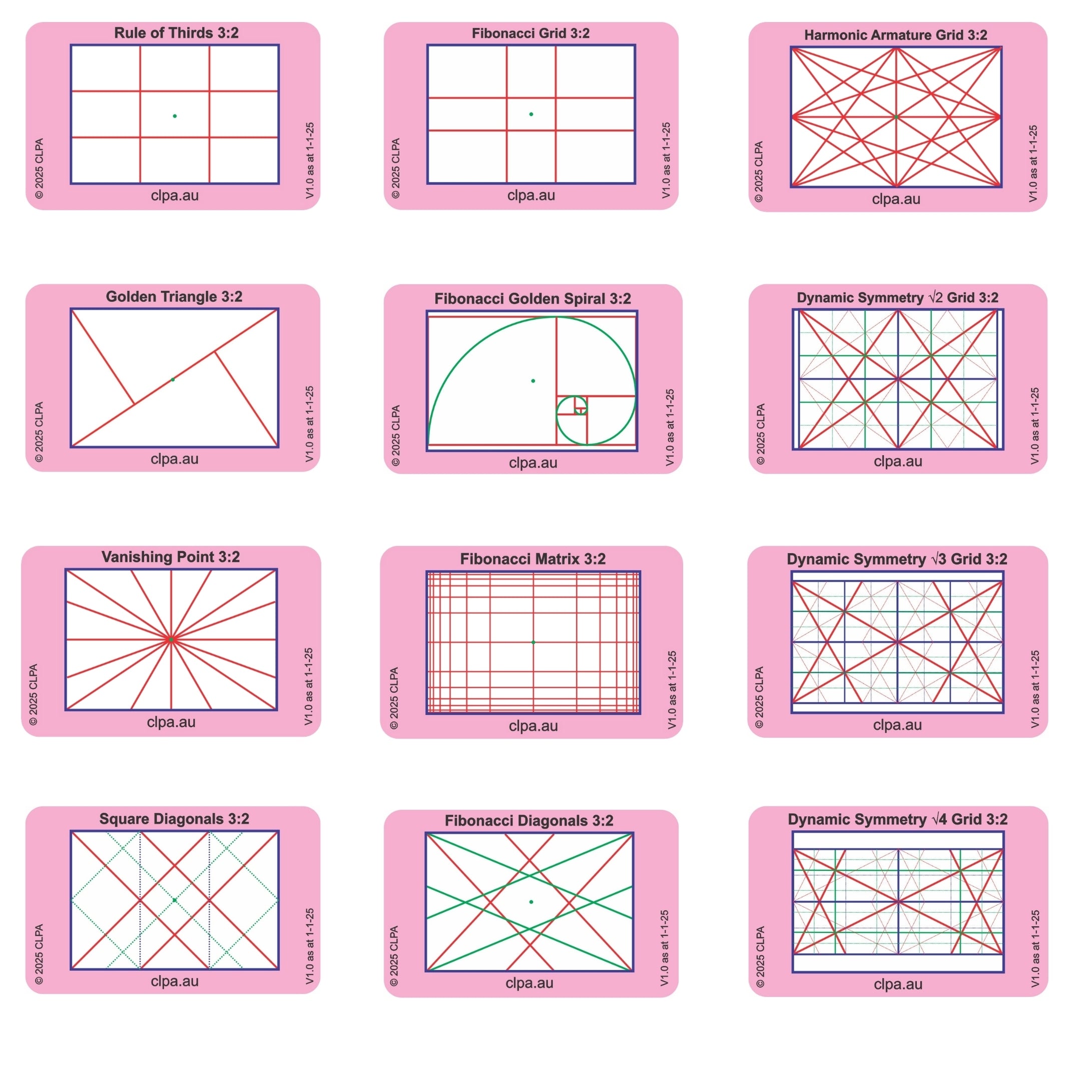 Photographic Viewfinder Set — DSLR 3:2 — primary product image