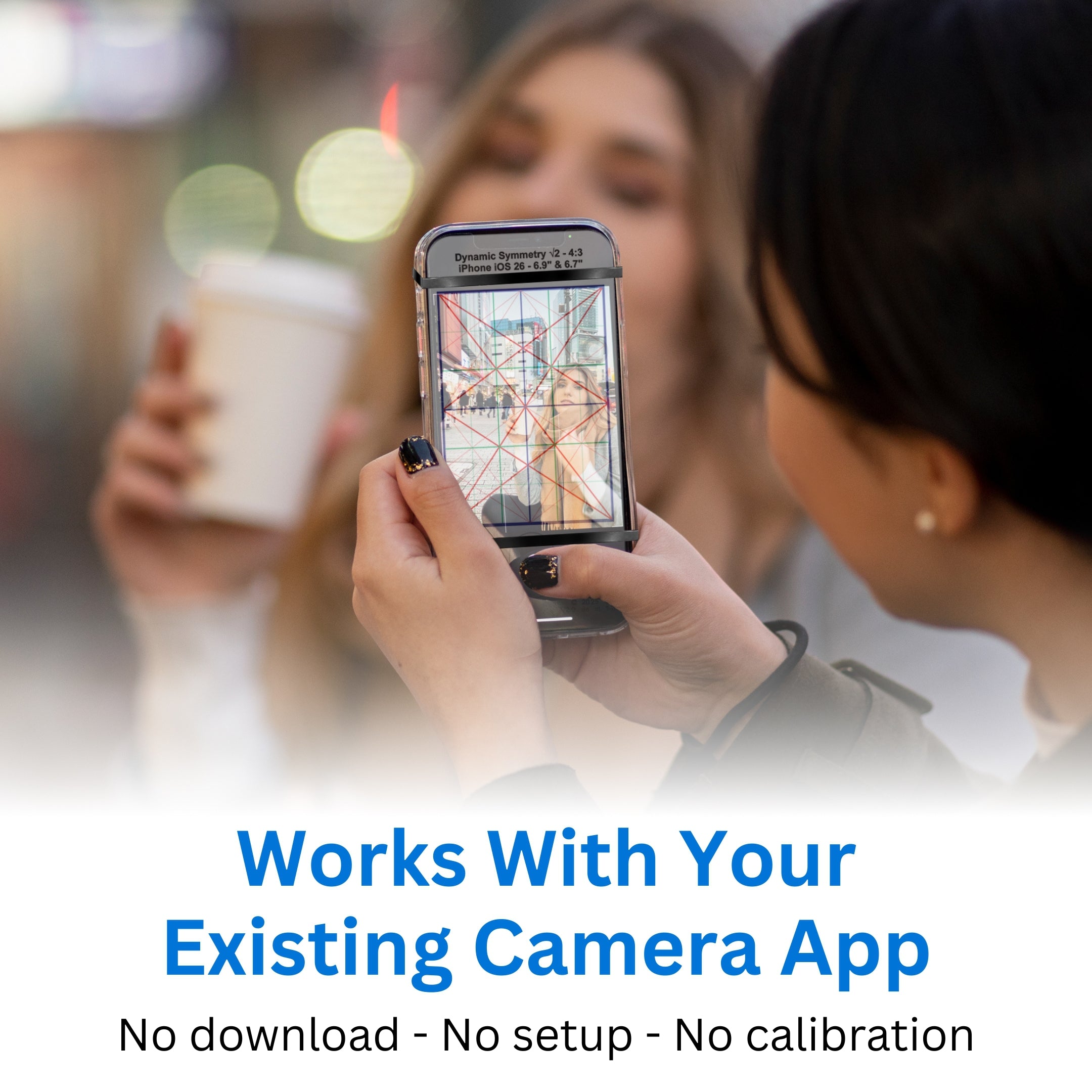 Samsung 6.1" to 6.4" Smartphone Composition Viewer for photographers, artists and filmmakers