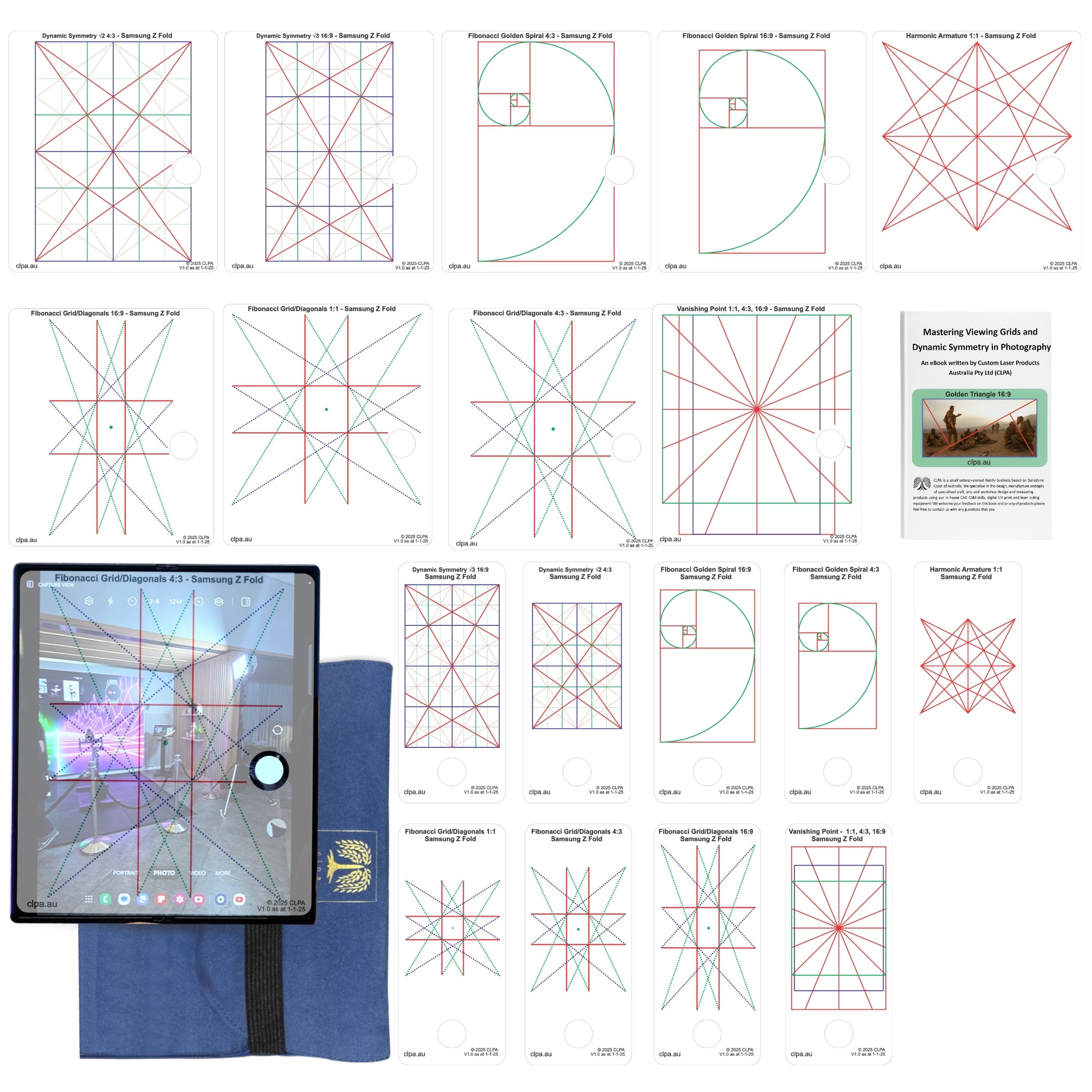 Samsung Z Fold Smartphone Composition Viewer — primary product image