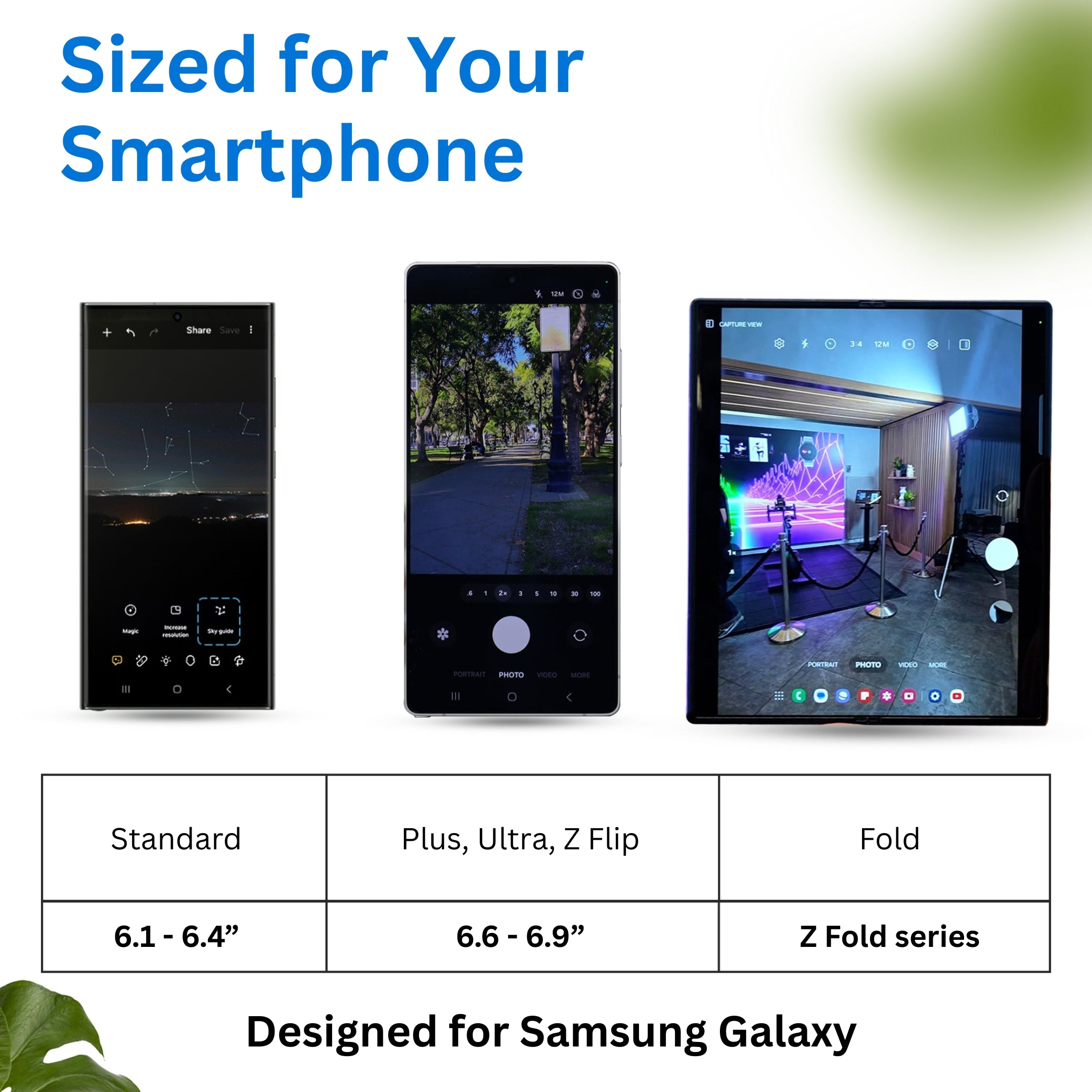 Samsung Z Fold Smartphone Composition Viewer pack contents and what's included