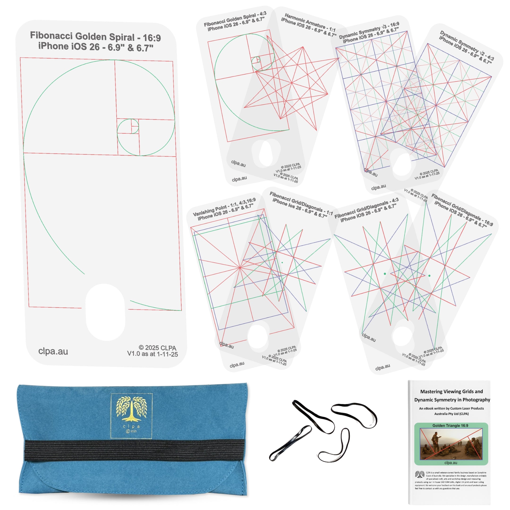 iPhone 6.7" to 6.9" iOS 26 Smartphone Composition Viewer — primary product image