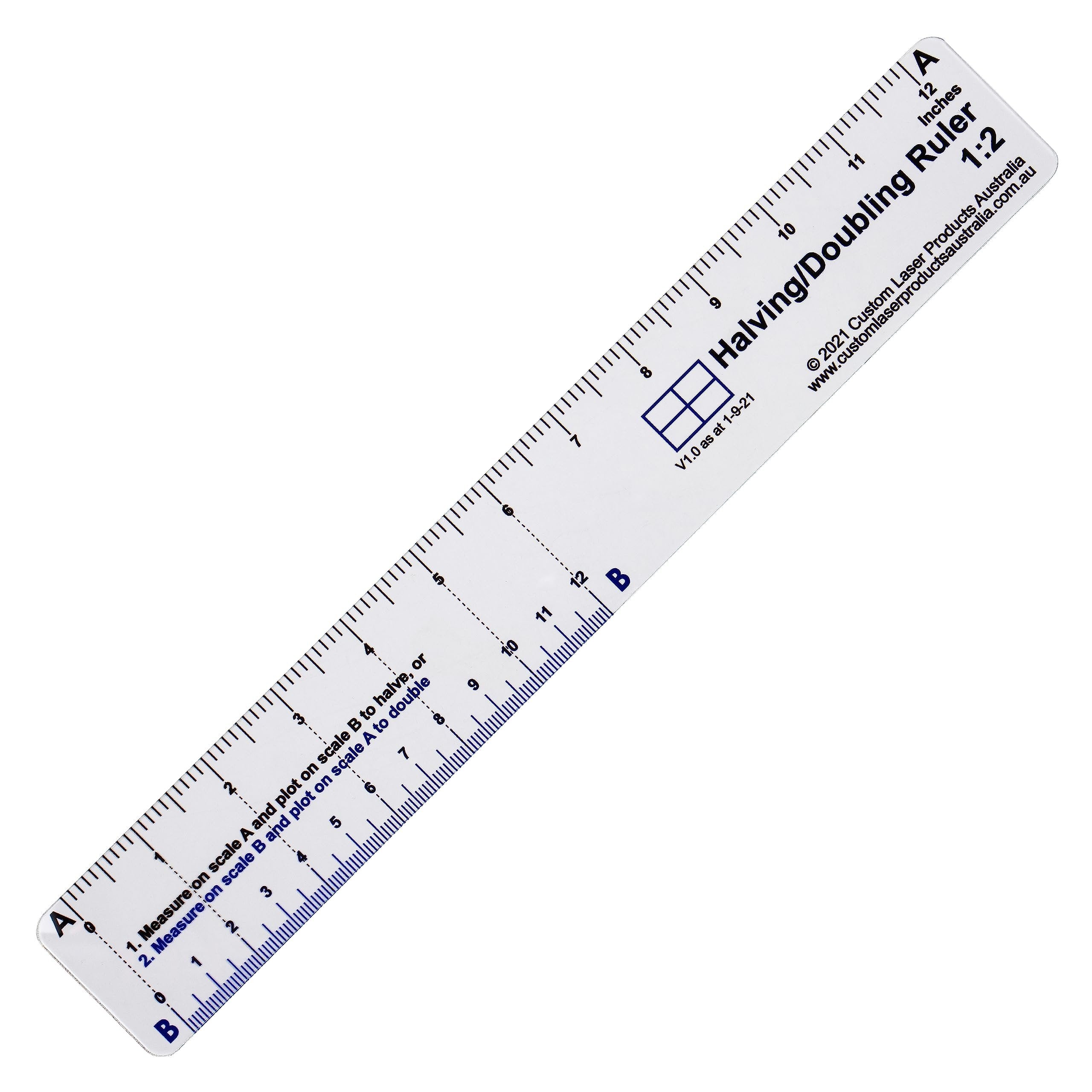 Math-Free Rulers - "Fibonacci, Thirds, or Halving"