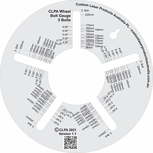 Wheel Stud Pattern Measuring Gauges