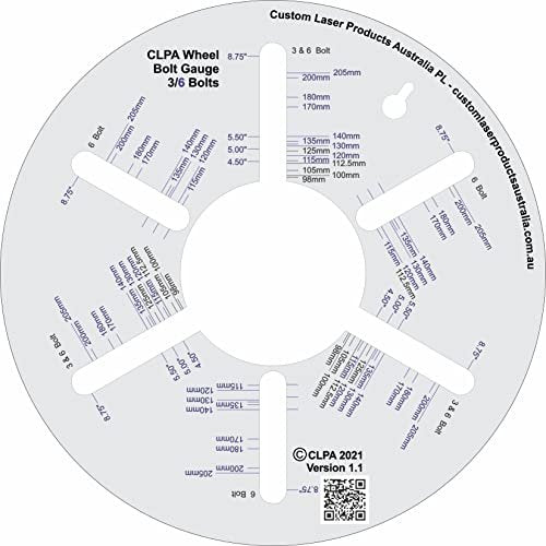 Wheel Stud Pattern Measuring Gauges